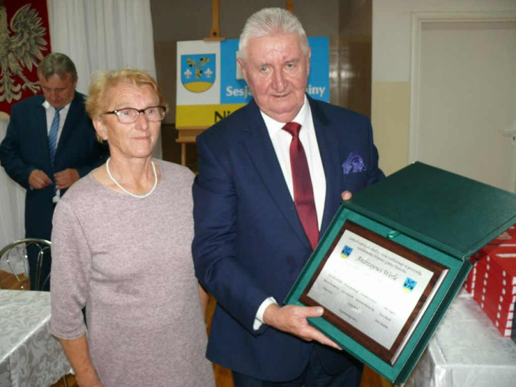 Wzruszające pożegnanie odchodzącego wójta Andrzeja Werle
