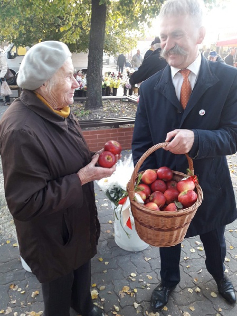 Kampania kwitła na targowisku