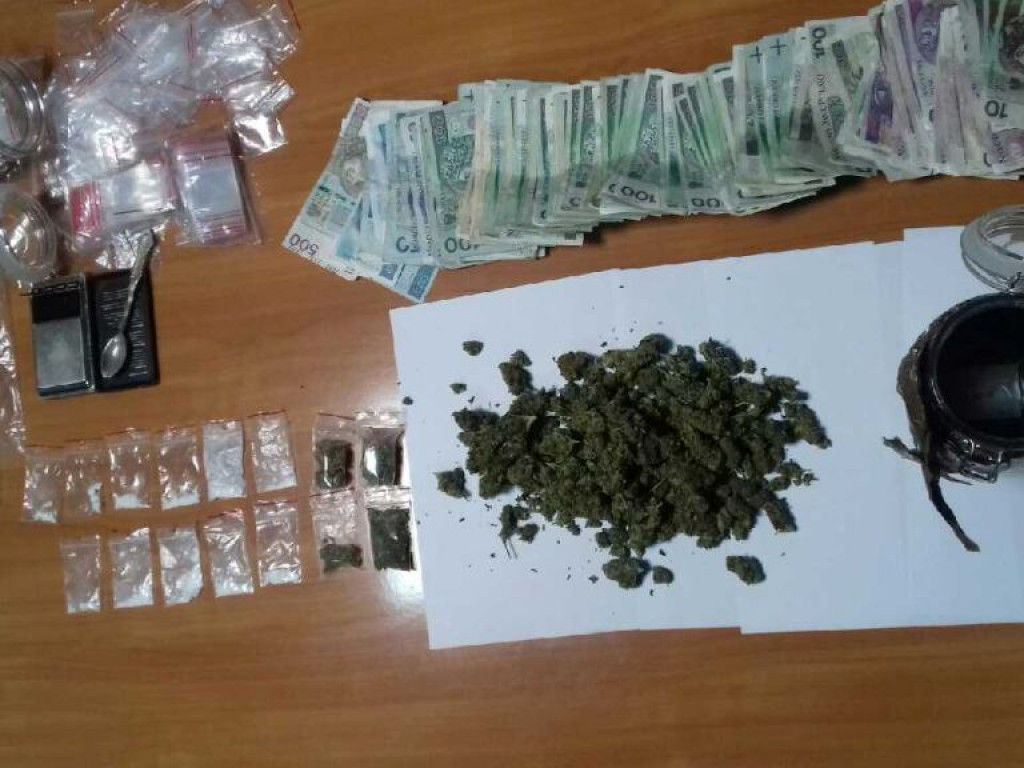 Diler w rękach policji, w mieszkaniu miał 100 gramów marihuany