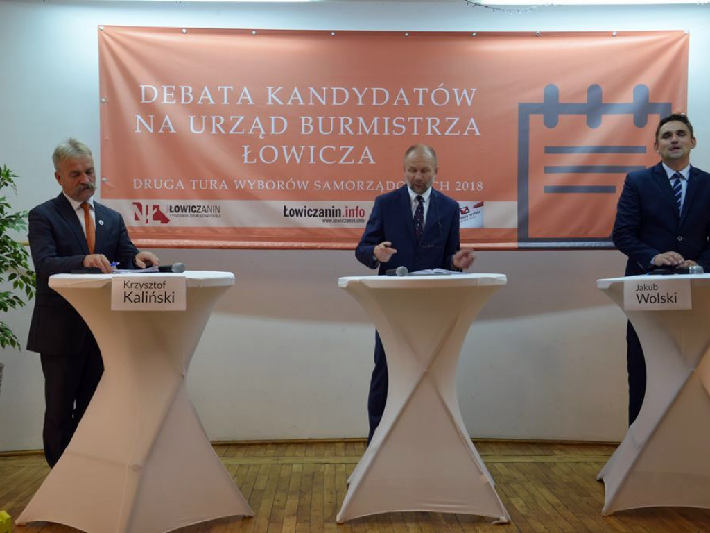Debata kandydatów na burmistrza Łowicza - tutaj ją obejrzysz