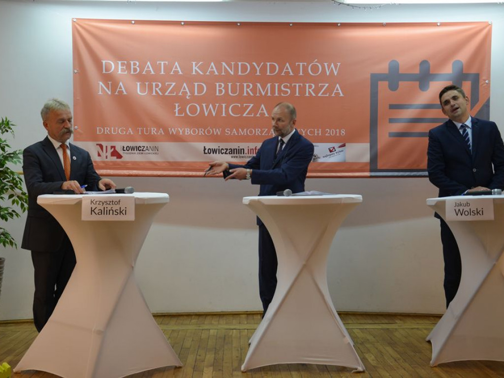 Debata kandydatów na burmistrza Łowicza - tutaj ją obejrzysz