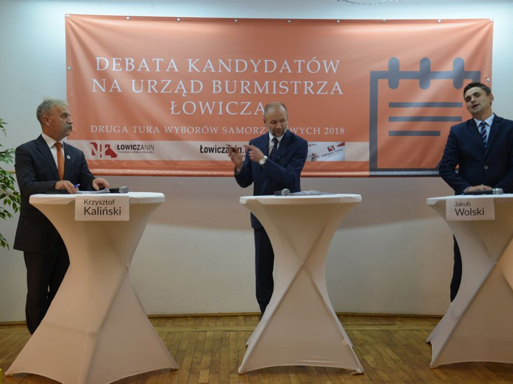 Debata kandydatów na burmistrza Łowicza - tutaj ją obejrzysz
