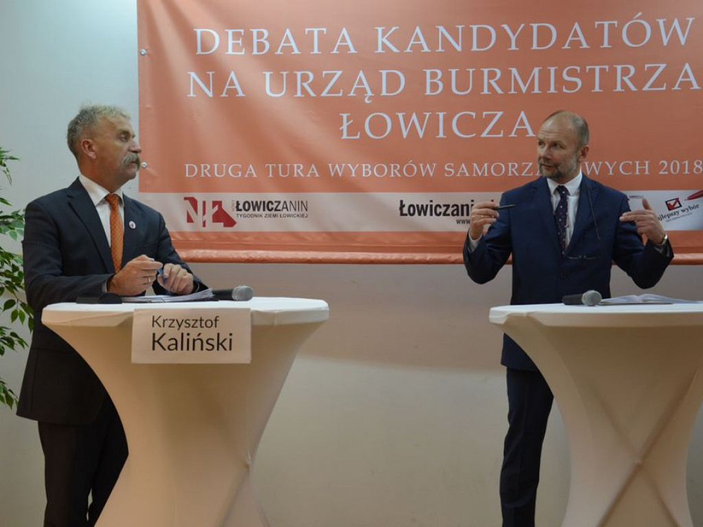 Debata kandydatów na burmistrza Łowicza - tutaj ją obejrzysz