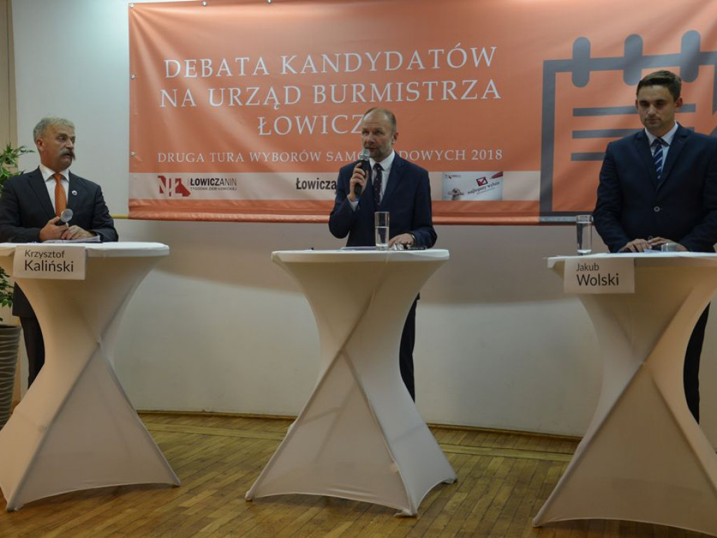 Debata kandydatów na burmistrza Łowicza - tutaj ją obejrzysz