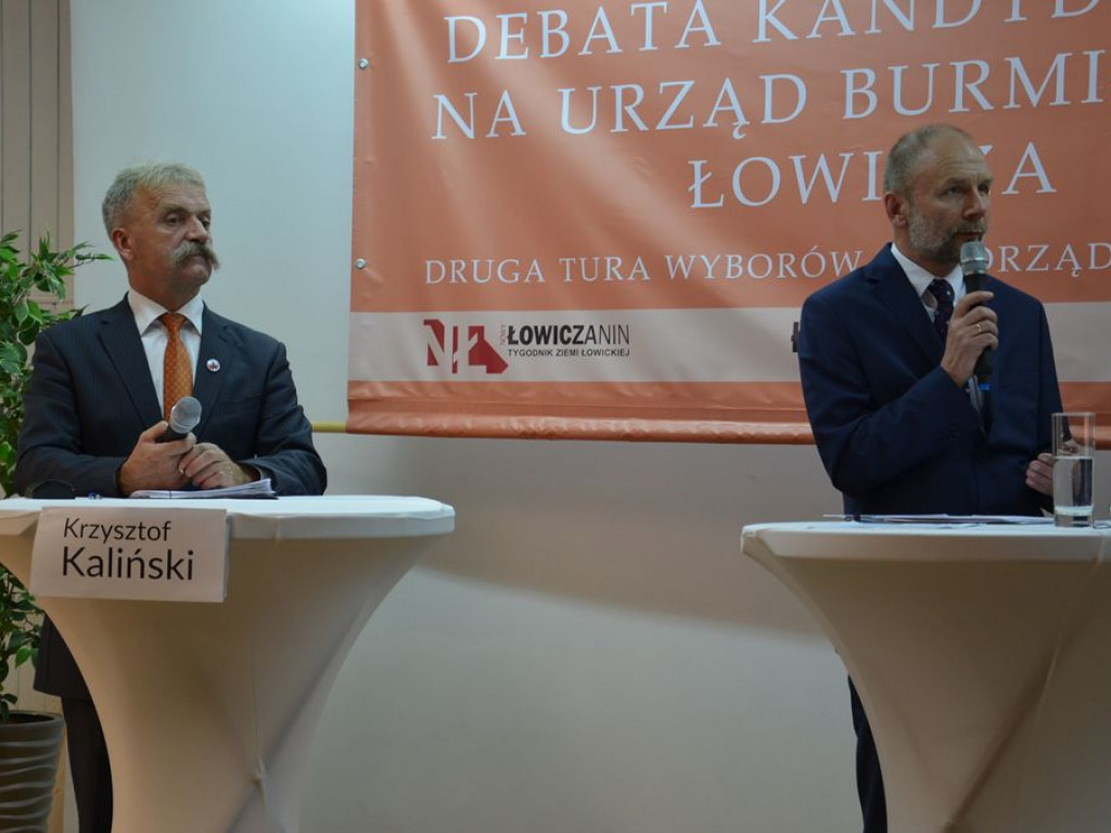 Debata kandydatów na burmistrza Łowicza - tutaj ją obejrzysz