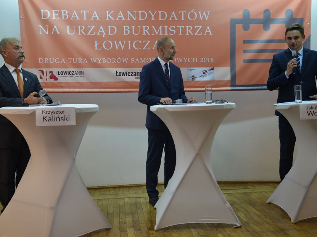 Debata kandydatów na burmistrza Łowicza - tutaj ją obejrzysz