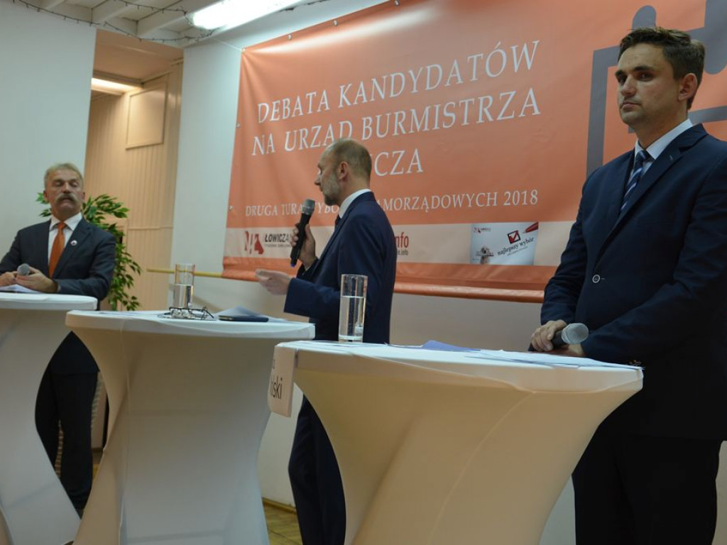 Debata kandydatów na burmistrza Łowicza - tutaj ją obejrzysz
