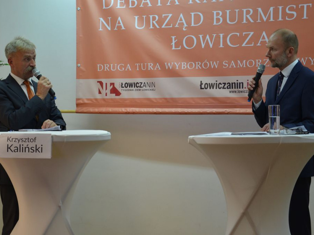 Debata kandydatów na burmistrza Łowicza - tutaj ją obejrzysz