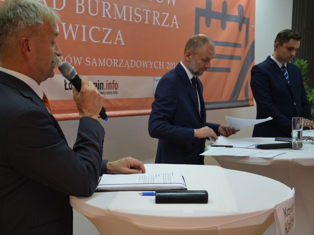 Debata kandydatów na burmistrza Łowicza - tutaj ją obejrzysz
