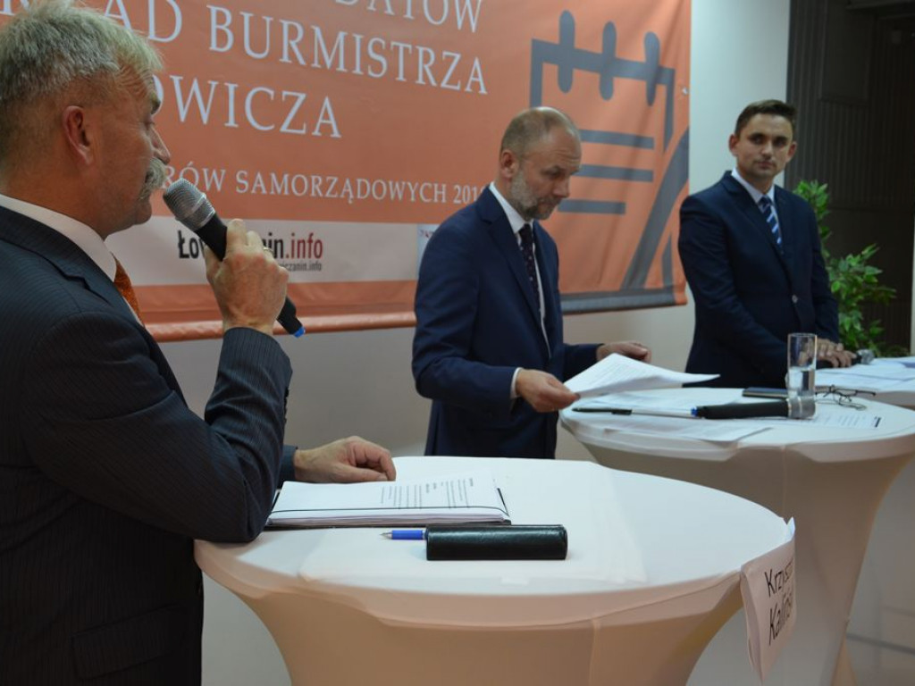 Debata kandydatów na burmistrza Łowicza - tutaj ją obejrzysz