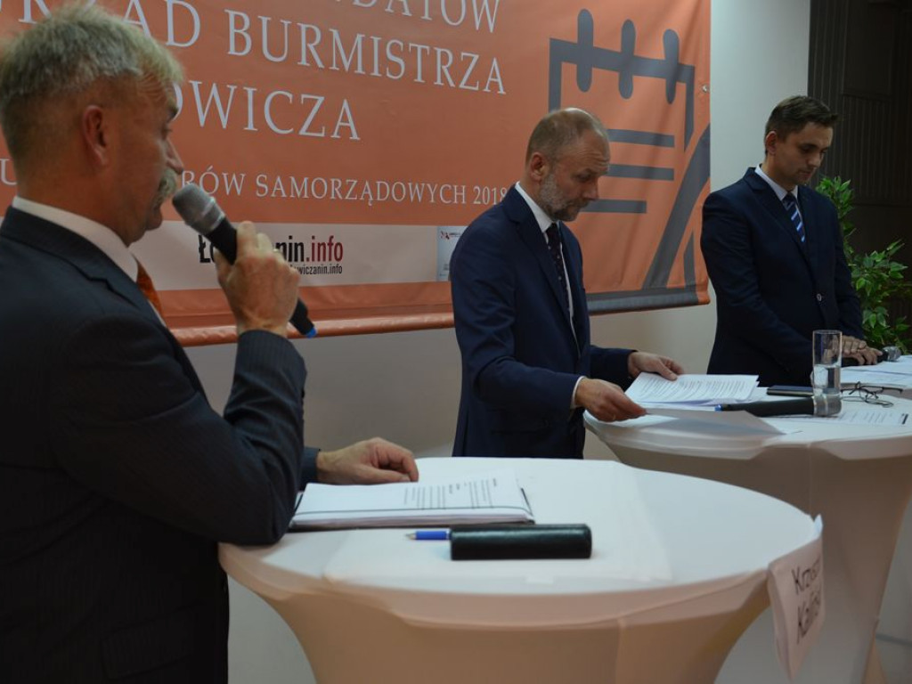 Debata kandydatów na burmistrza Łowicza - tutaj ją obejrzysz