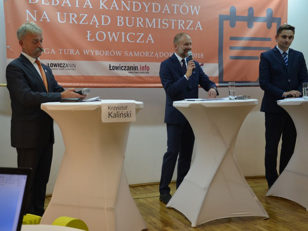 Debata kandydatów na burmistrza Łowicza - tutaj ją obejrzysz