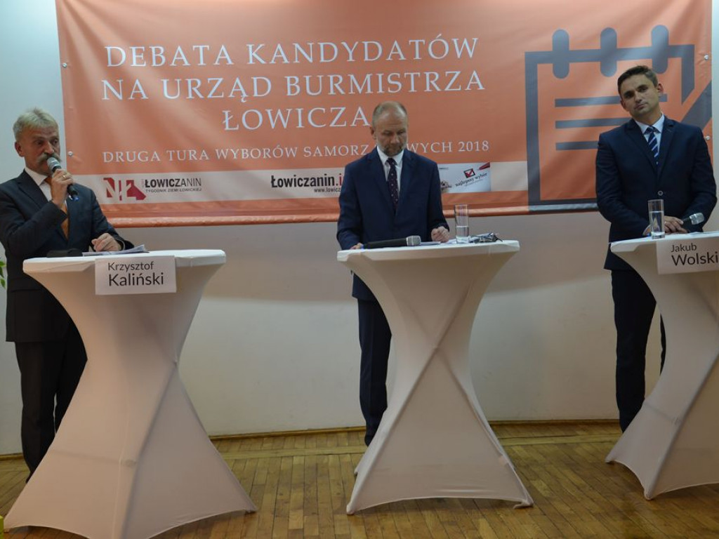 Debata kandydatów na burmistrza Łowicza - tutaj ją obejrzysz