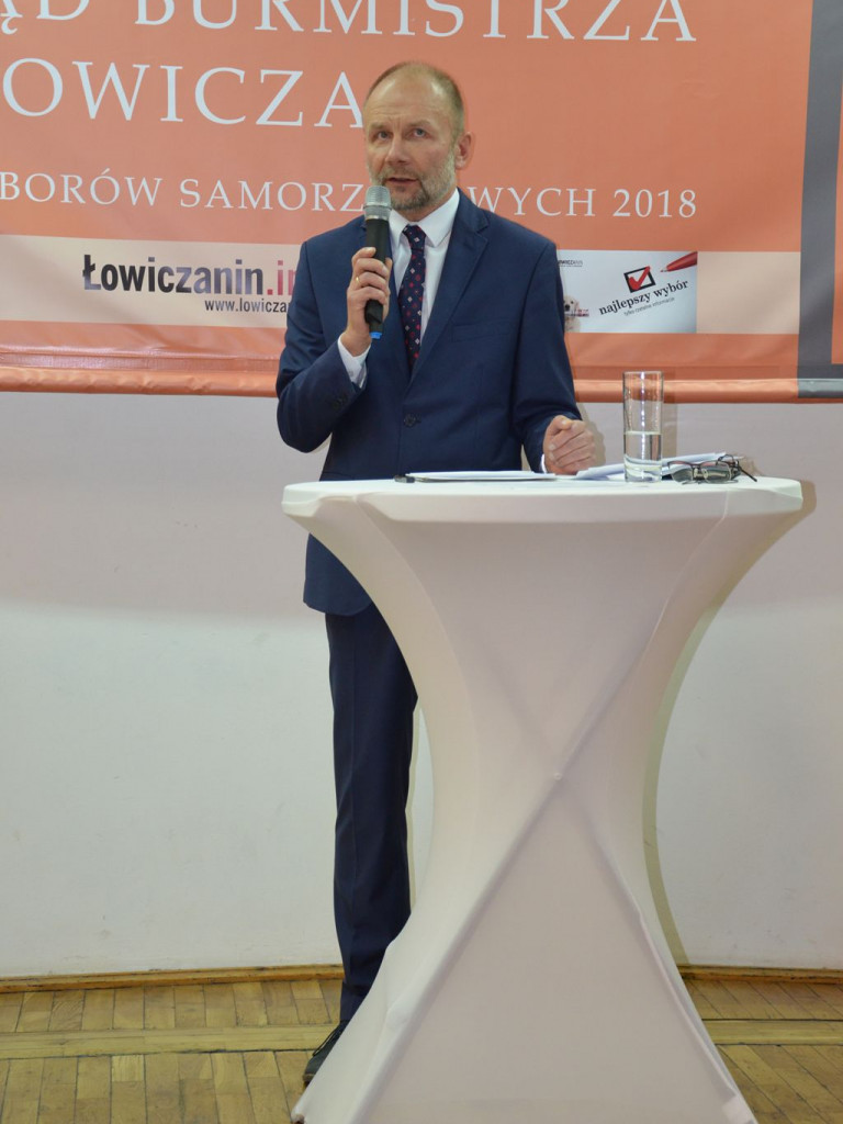 Debata kandydatów na burmistrza Łowicza - tutaj ją obejrzysz