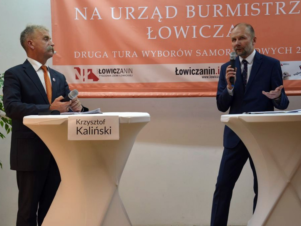 Debata kandydatów na burmistrza Łowicza - tutaj ją obejrzysz