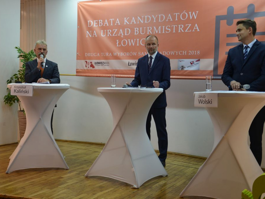 Debata kandydatów na burmistrza Łowicza - tutaj ją obejrzysz