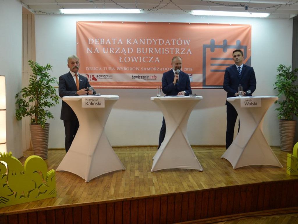 Debata kandydatów na burmistrza Łowicza - tutaj ją obejrzysz