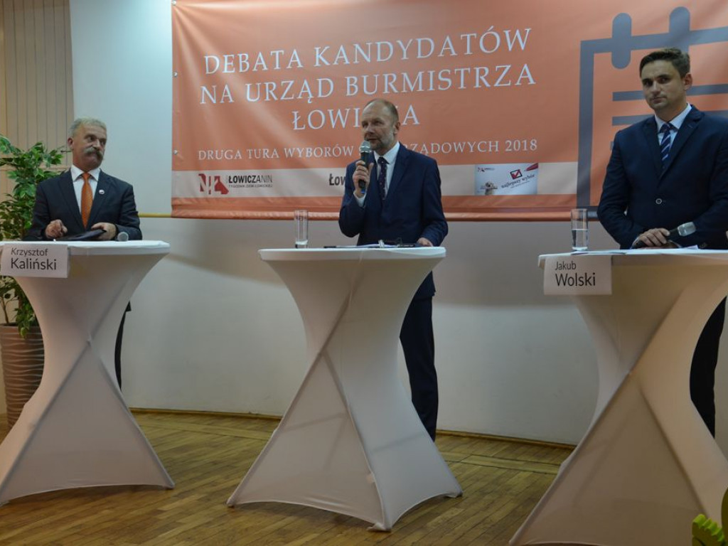Debata kandydatów na burmistrza Łowicza - tutaj ją obejrzysz