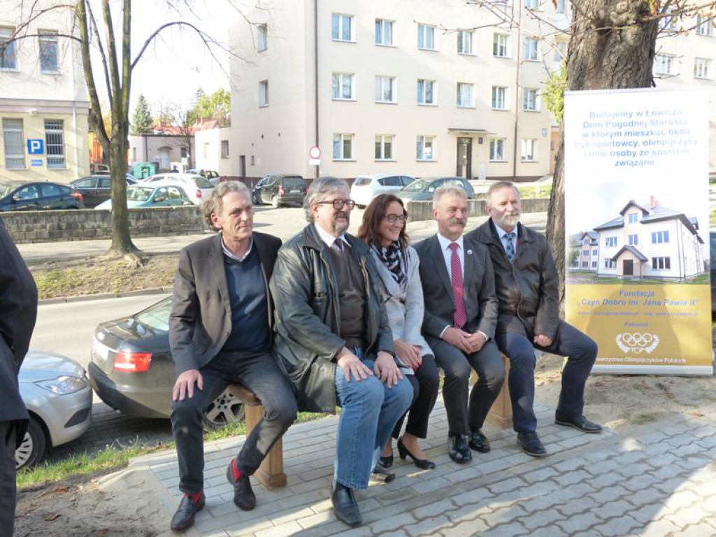 Ławka Grabskiego stanęła na Kaliskiej