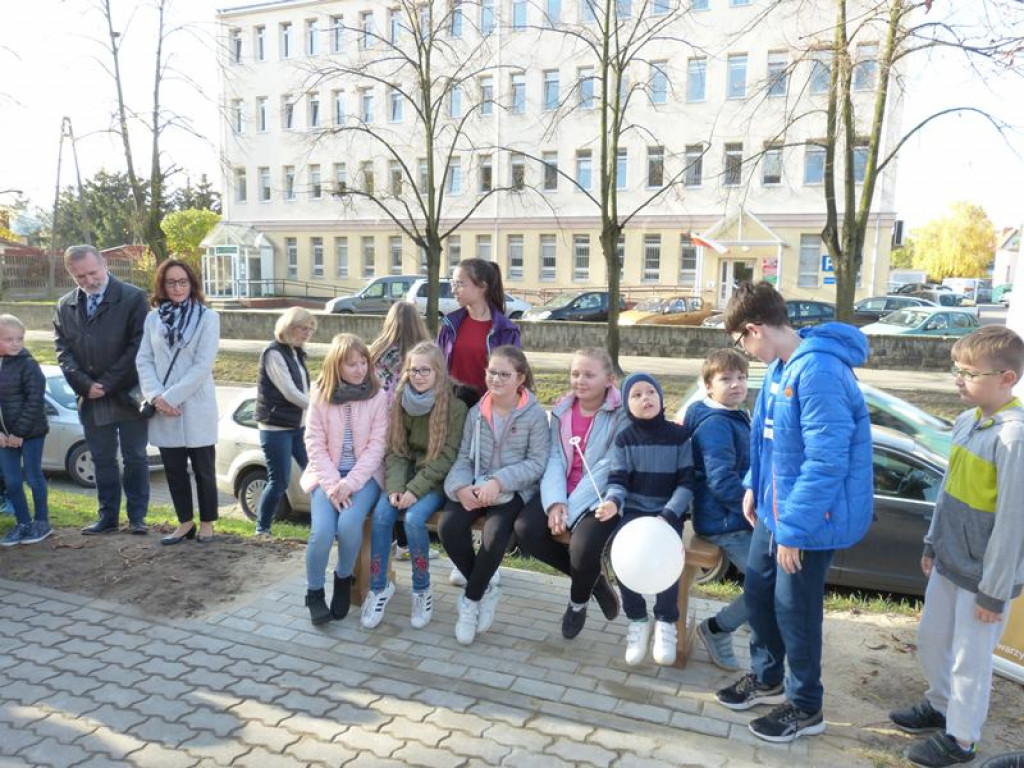 Ławka Grabskiego stanęła na Kaliskiej