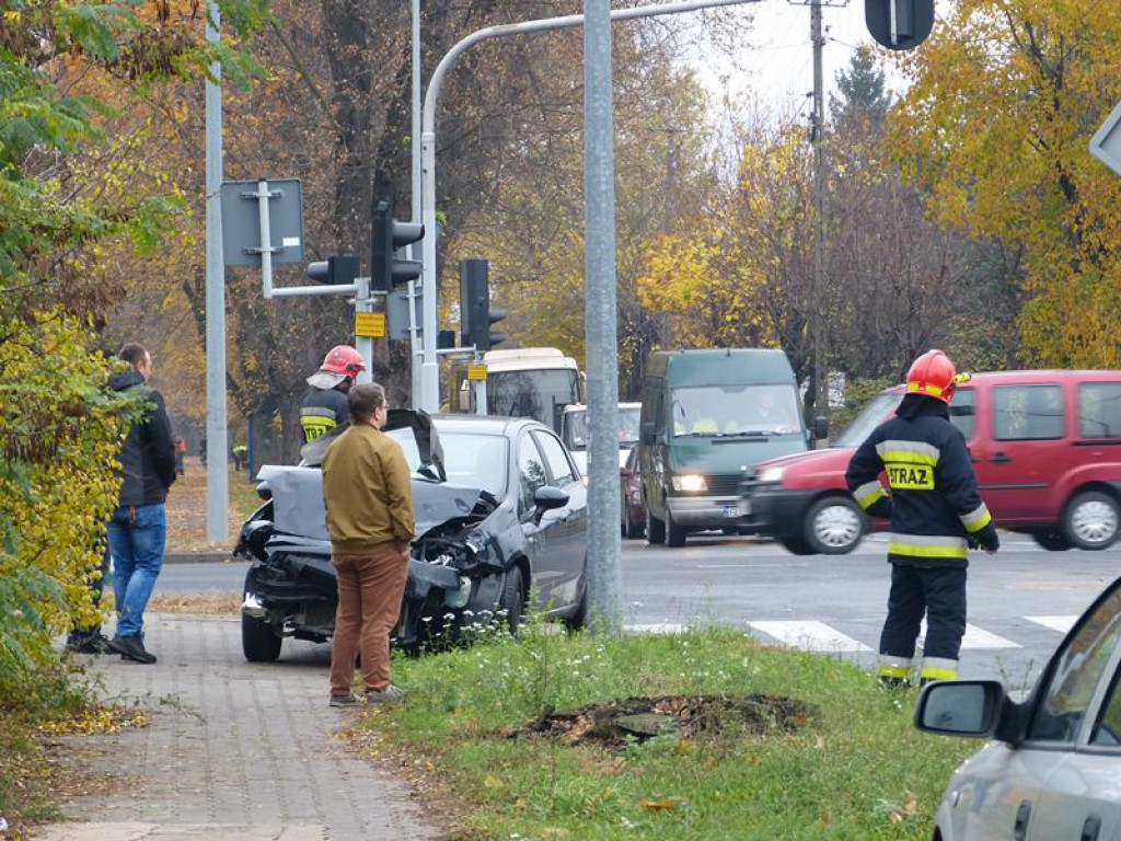 Kolizja na skrzyżowaniu Poznańskiej i Armii Krajowej