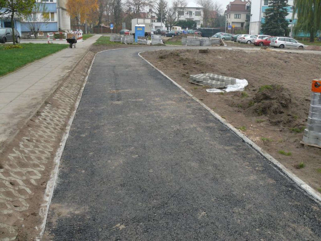 Już widać tor dla rolkarzy