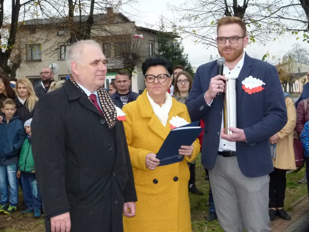Dąb Niepodległości został posadzony w Głownie