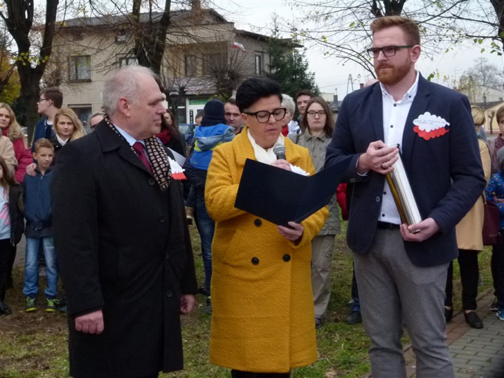 Dąb Niepodległości został posadzony w Głownie