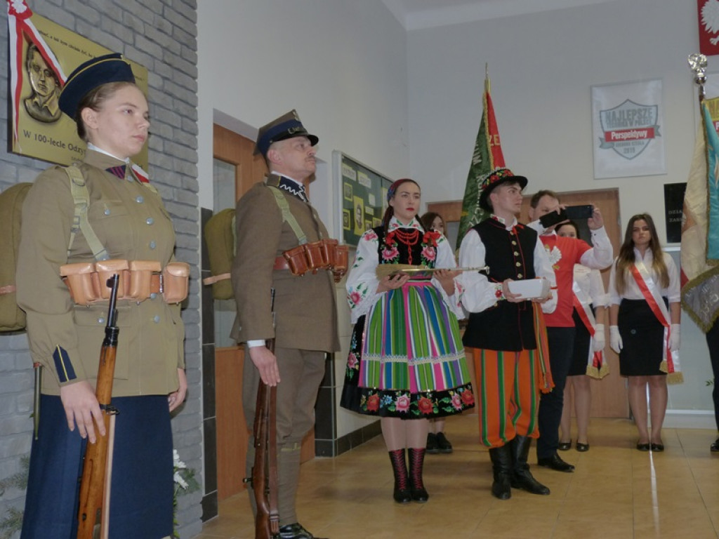 Patriotyczna uroczystość w Zduńskiej Dąbrowie