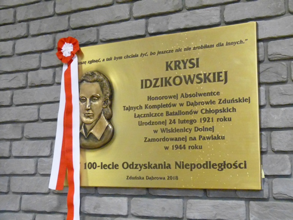 Patriotyczna uroczystość w Zduńskiej Dąbrowie