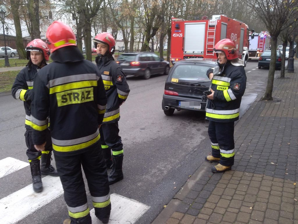 Ktoś wyczuł gaz w Al. Sienkiewicza. Interweniowali strażacy