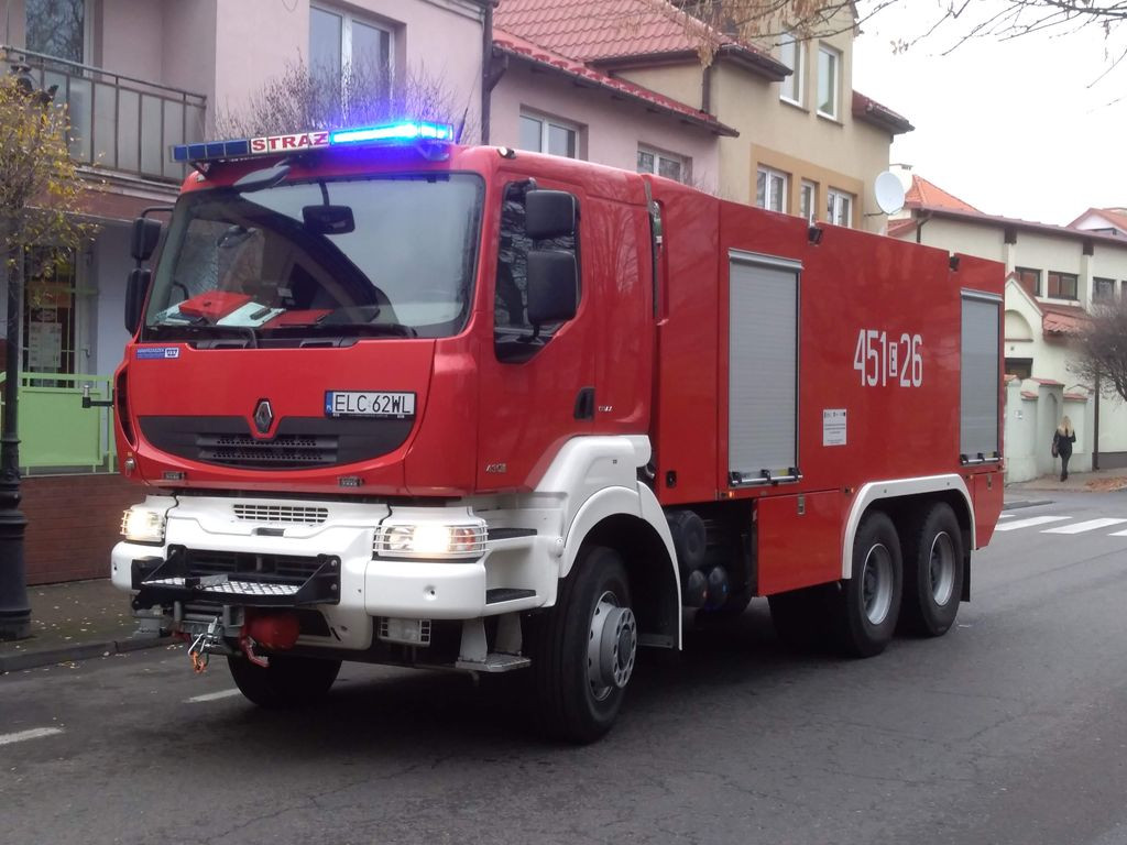 Ktoś wyczuł gaz w Al. Sienkiewicza. Interweniowali strażacy