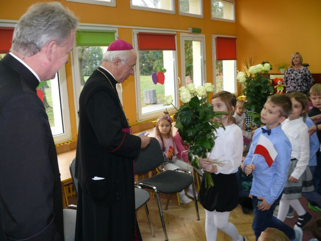 Biskup odwiedził Przedszkole nr 1