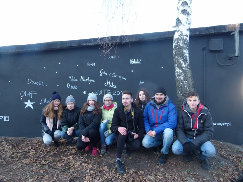 W Głownie można podziwiać kolejne murale