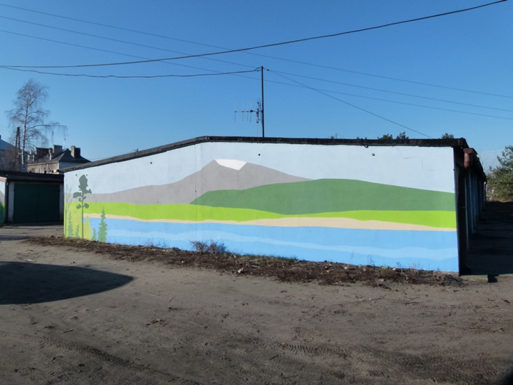 W Głownie można podziwiać kolejne murale