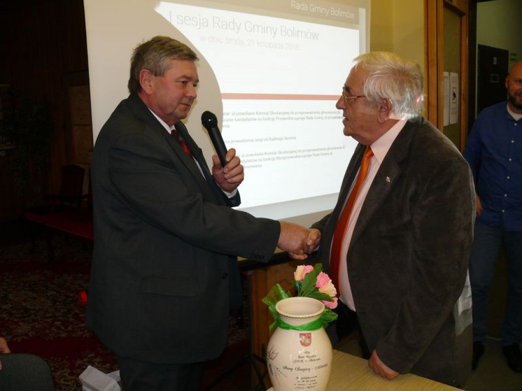 Jan Hubert przewodniczącym Rady Gminy Bolimów