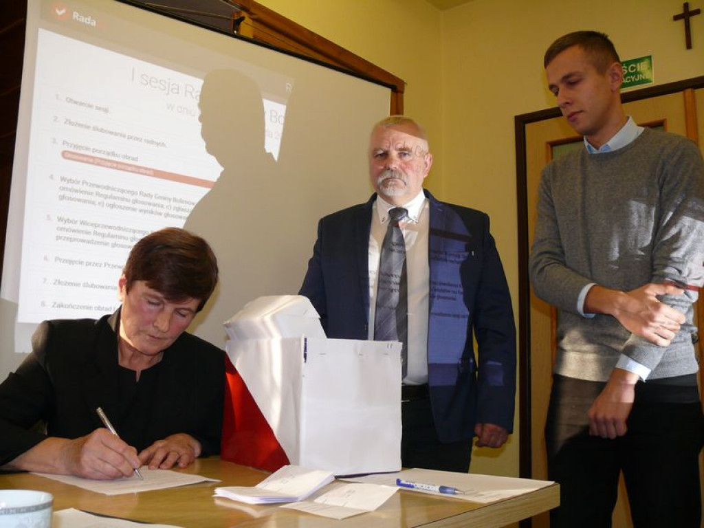 Jan Hubert przewodniczącym Rady Gminy Bolimów