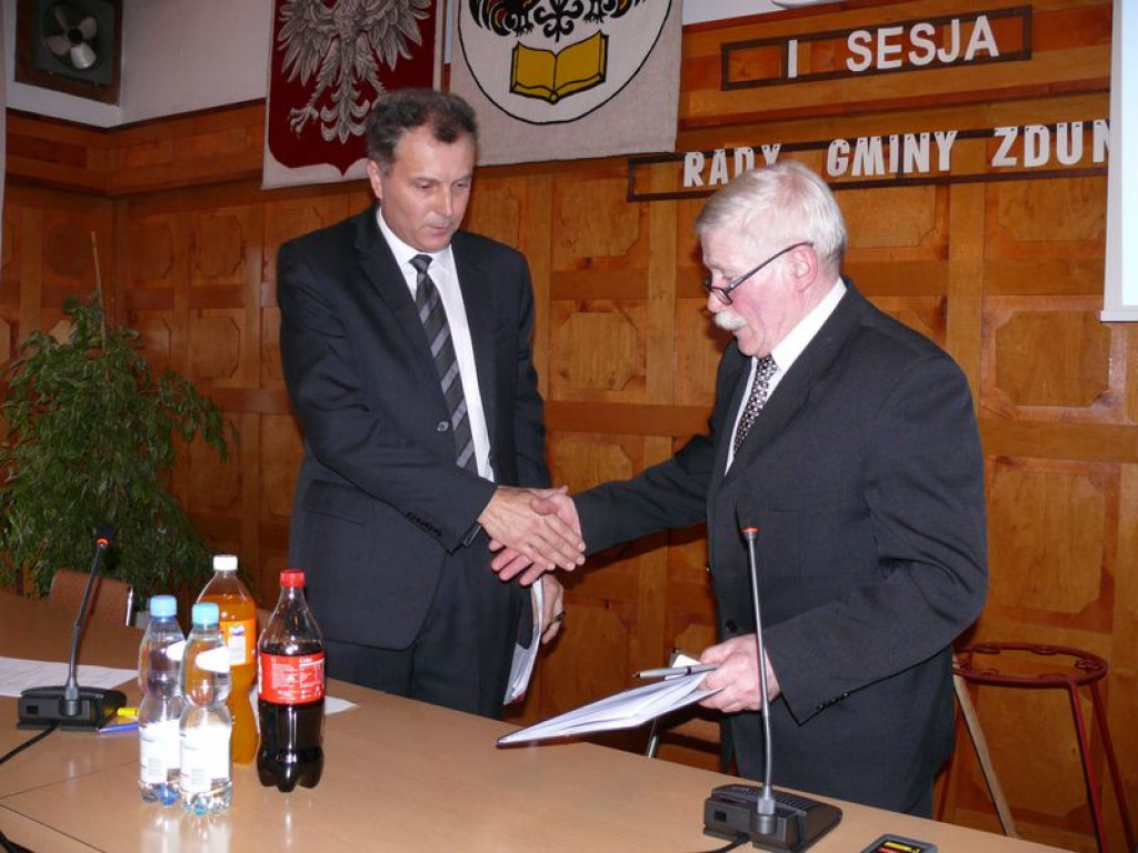 Wiesław Dałek przewodniczącym Rady Gminy Zduny