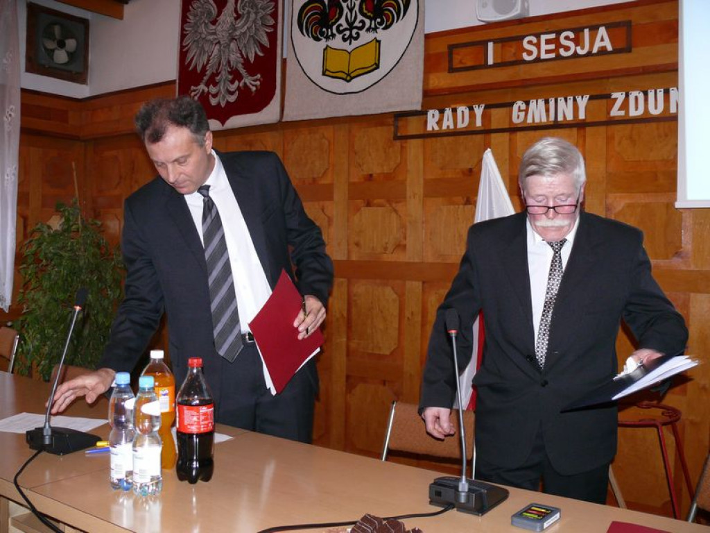 Wiesław Dałek przewodniczącym Rady Gminy Zduny