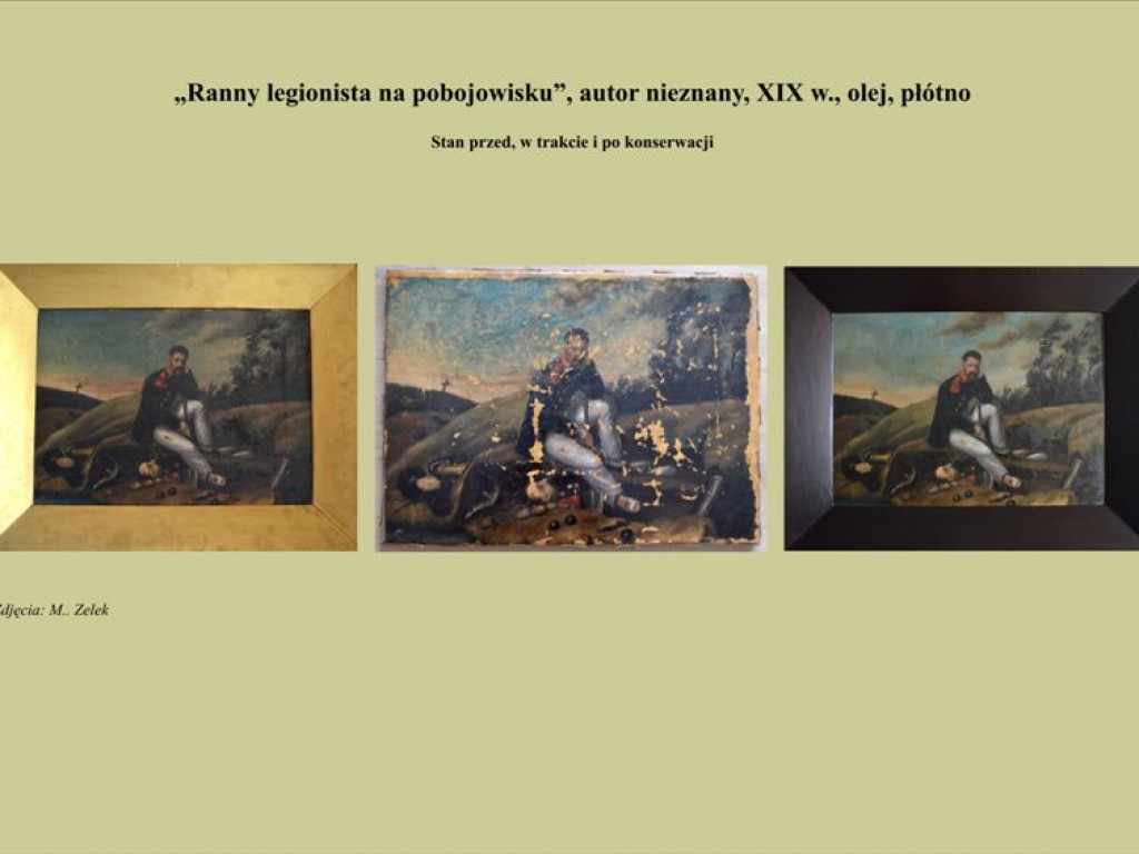 Obrazy z Muzeum w Łowiczu odrestaurowane