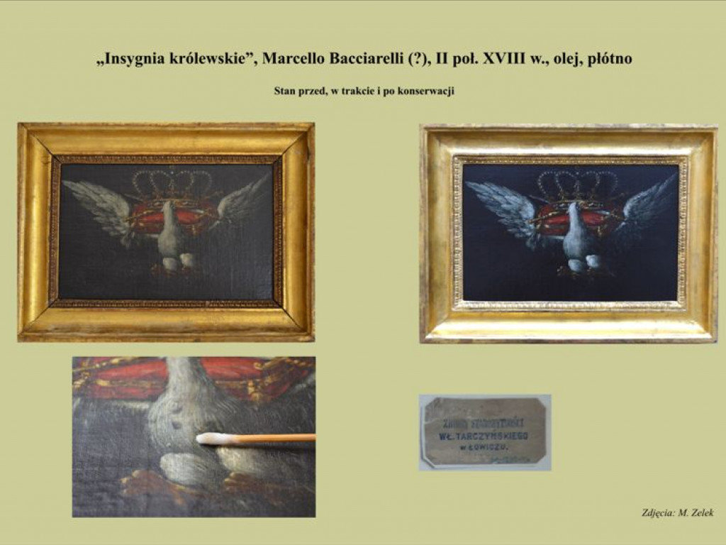 Obrazy z Muzeum w Łowiczu odrestaurowane