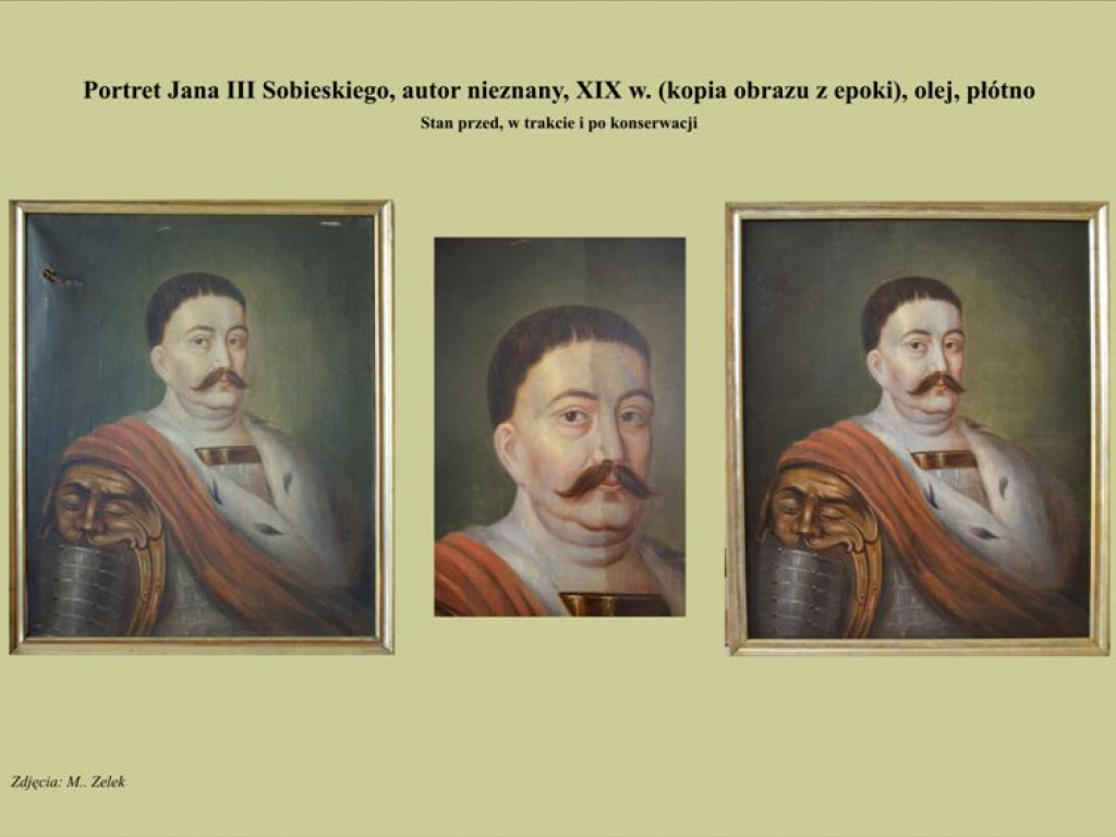 Obrazy z Muzeum w Łowiczu odrestaurowane