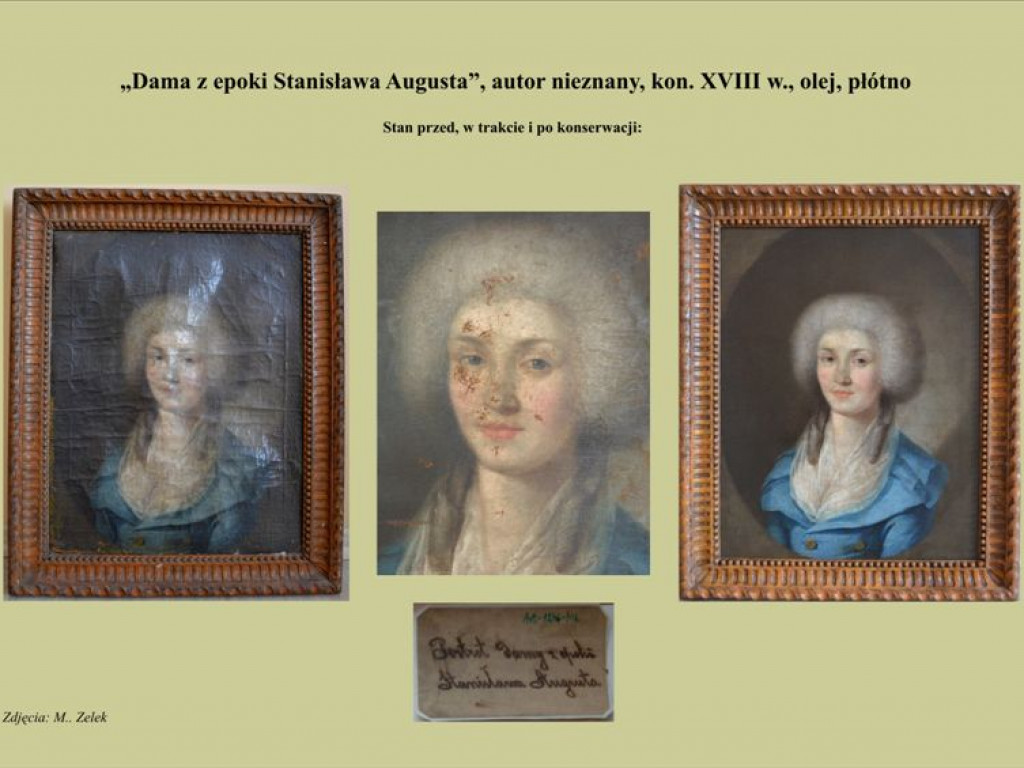 Obrazy z Muzeum w Łowiczu odrestaurowane