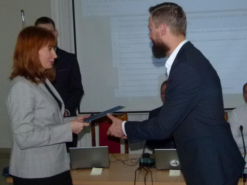 Paweł Kasica ponownie przewodniczącym Rady Miejskiej w Strykowie