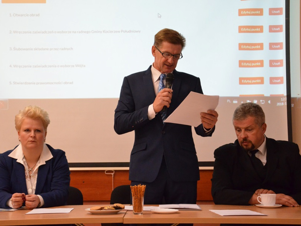PiS obejmuje stery w Radzie Gminy Kocierzew Płd.