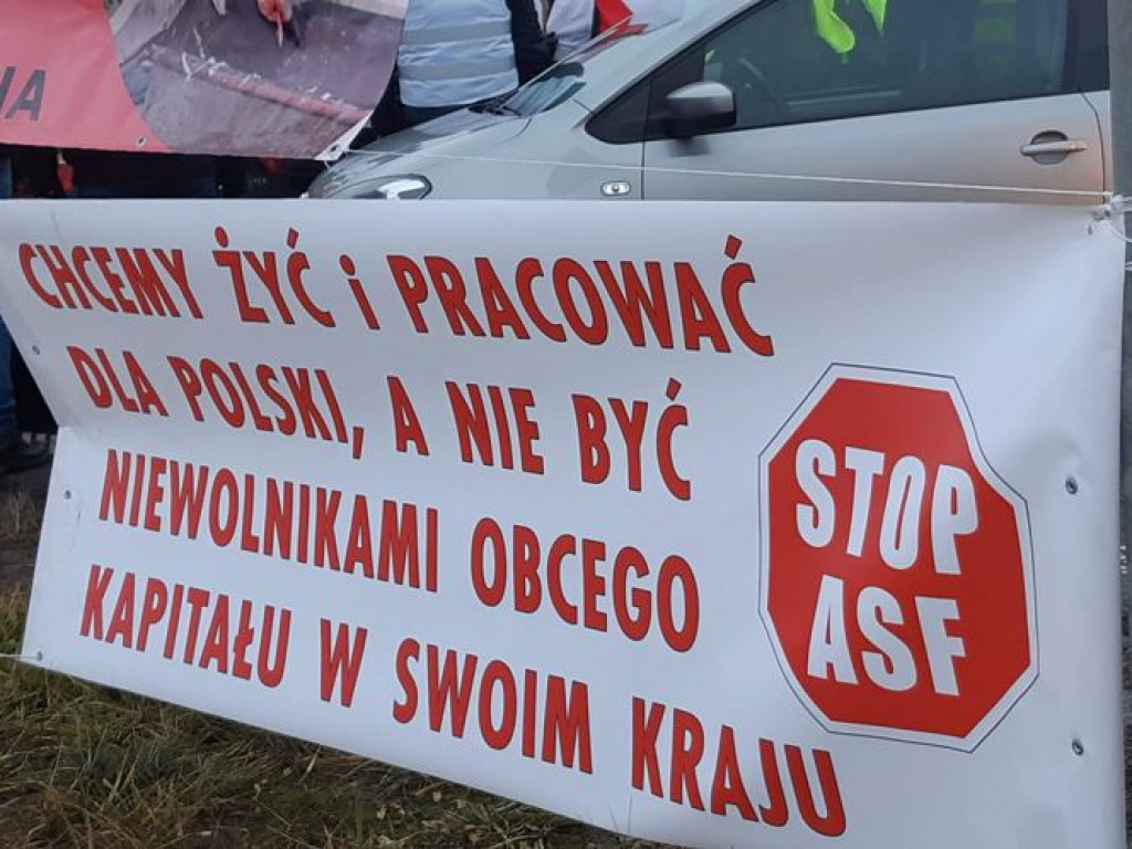 Protestujący rolnicy blokują A2 [aktualizacja: objazdy]