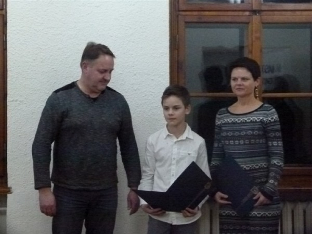 Burmistrz nagrodził zdolnych sportowców