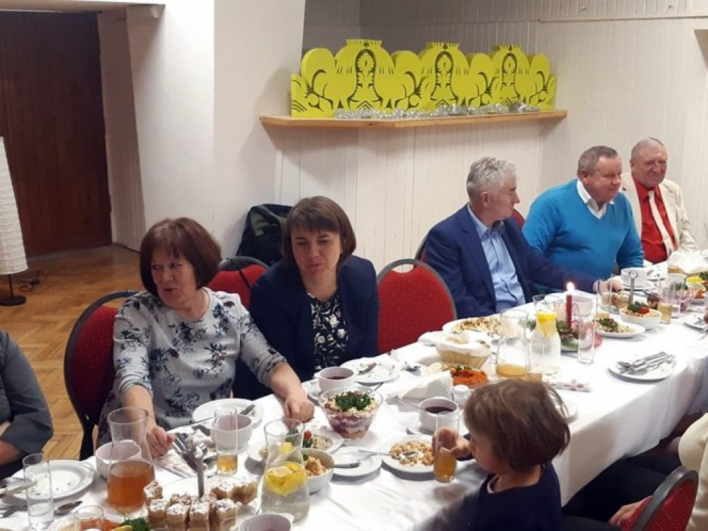 Spotkanie opłatkowe na osiedlu Kostka