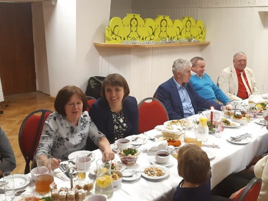 Spotkanie opłatkowe na osiedlu Kostka