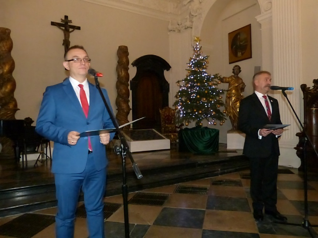 Opłatkowe spotkanie w łowickim muzeum